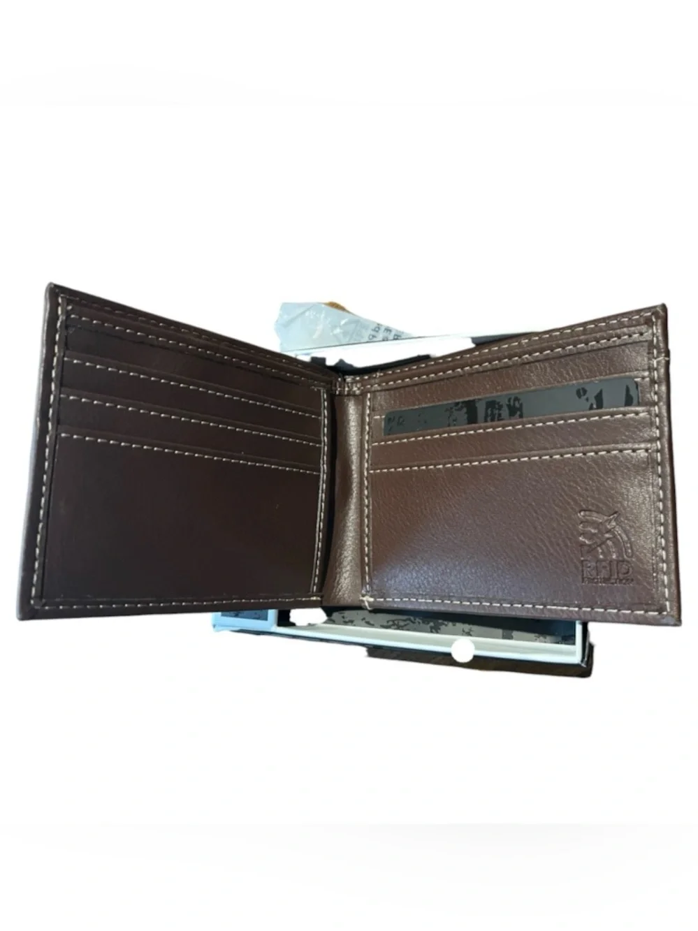 Steve Madden Brown Bi-Fold Leather Wallet